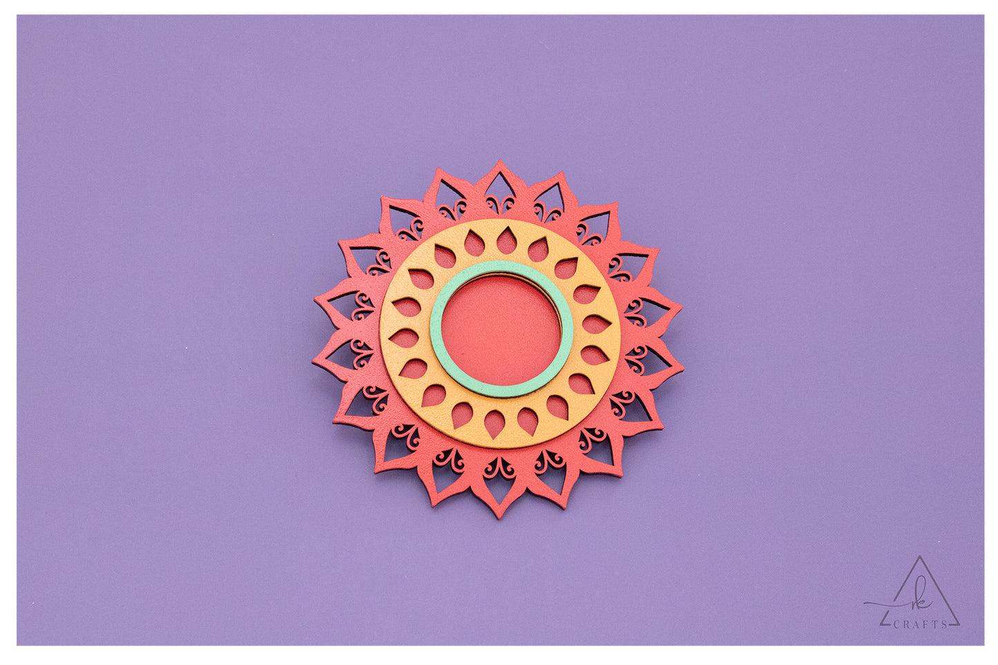 Surya Mandala Diwali Tea Light Holder