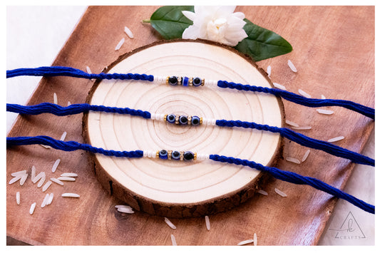 Triple Evil Eye Rakhi